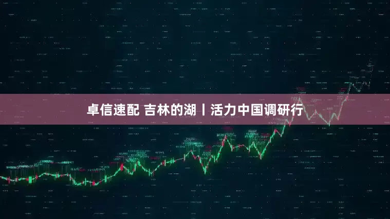卓信速配 吉林的湖丨活力中国调研行